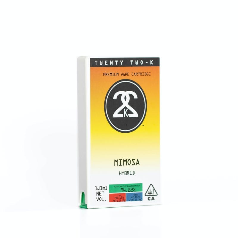Premium Cart: Mimosa - 1g - Twenty Two K / 22k -  - $30 - Cartridges / Pens