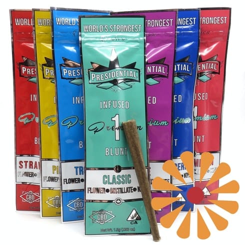 Presidential Moon Rock Blunt Infused 1.5g - Presidential - Rainbow Belts - $23.99 - Pre-Rolls