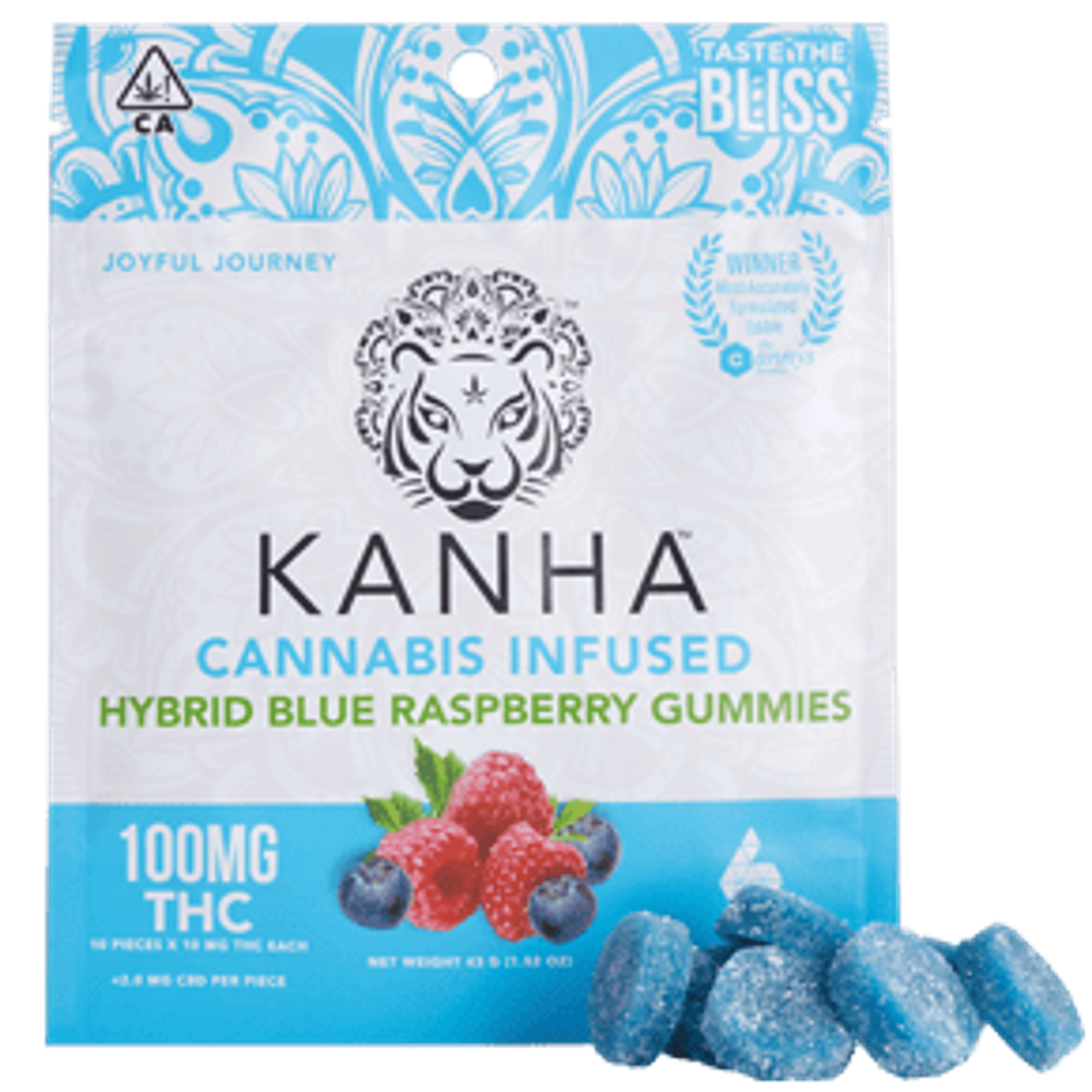 Kanha THC Gummies 10mg - Kanha - Mango (I) - $19 - Edibles