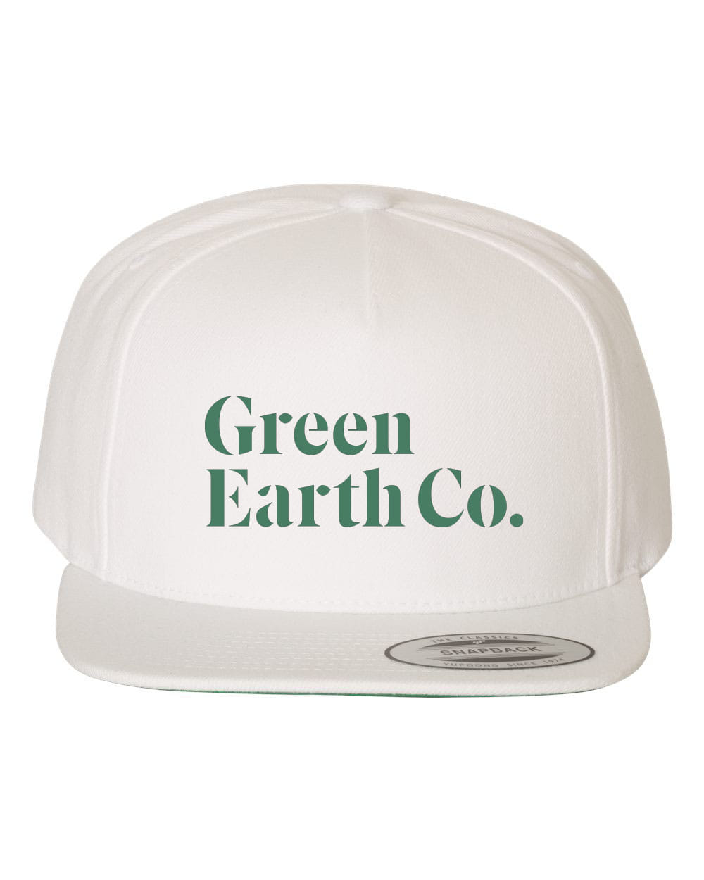 Green Earth Hat - White - Green Earth Co. -  - $15 - Merchandise