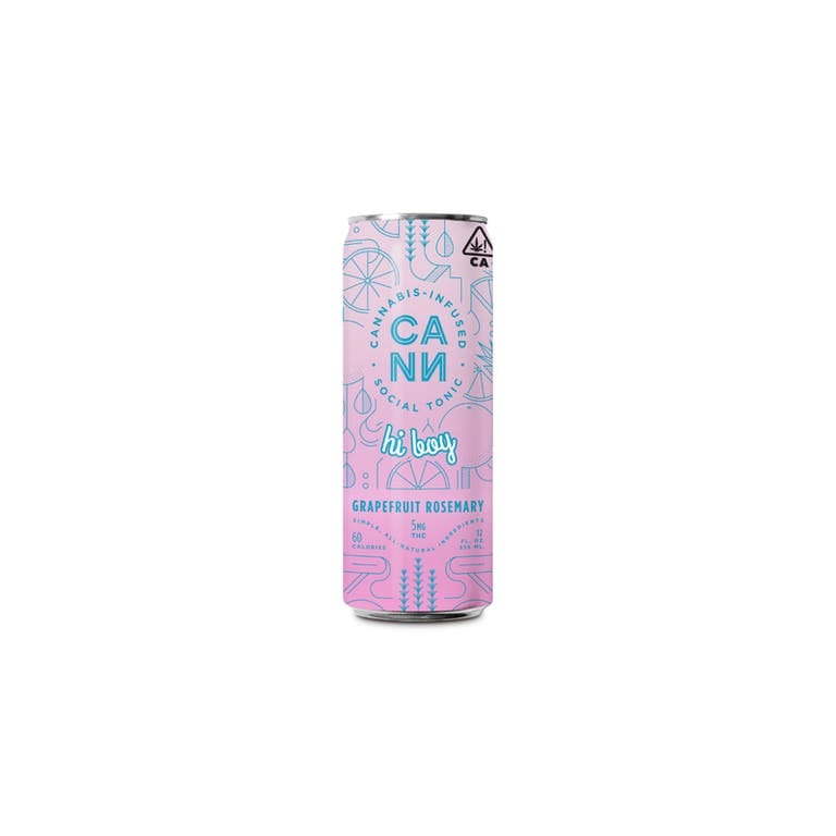 Drink: Grapefruit Rosemary Hi-Boys (4pk) - CANN Drinks -  - $25 - Beverages/Drinks