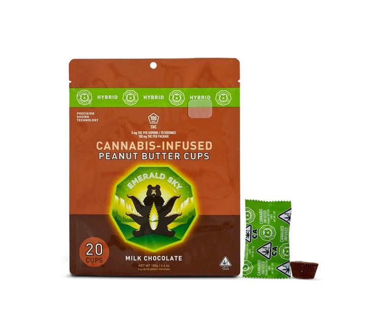 HYBRID 10pk Peanut Butter Cups - Emerald Sky -  - $20.05 - Edibles