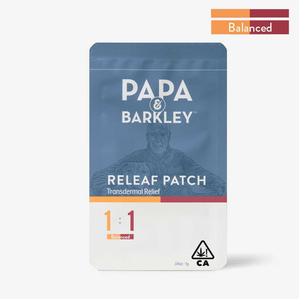 1:1 Balanced | Releaf Patch - Papa & Barkley -  - $12 - Topicals
