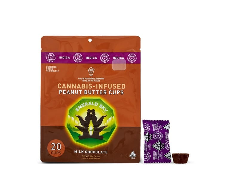Emerald Sky — INDICA 20 pack Peanut Butter Cups