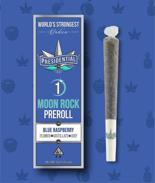 Presidential: Blue Raspberry Moonrock