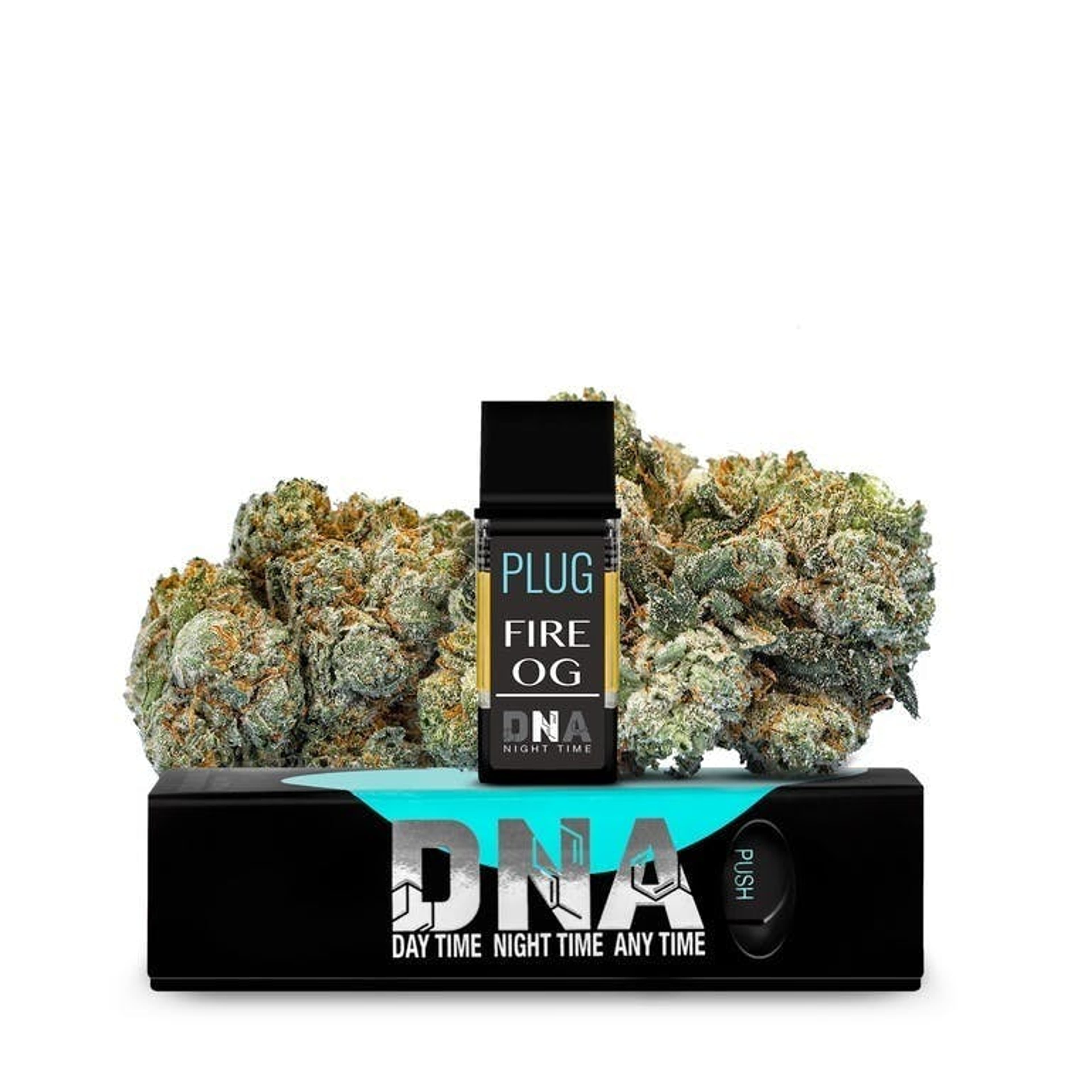 Plug Play DNA | 1g - Fire OG - Pod - Indica - Plug Play - - $30 - Vape Carts
