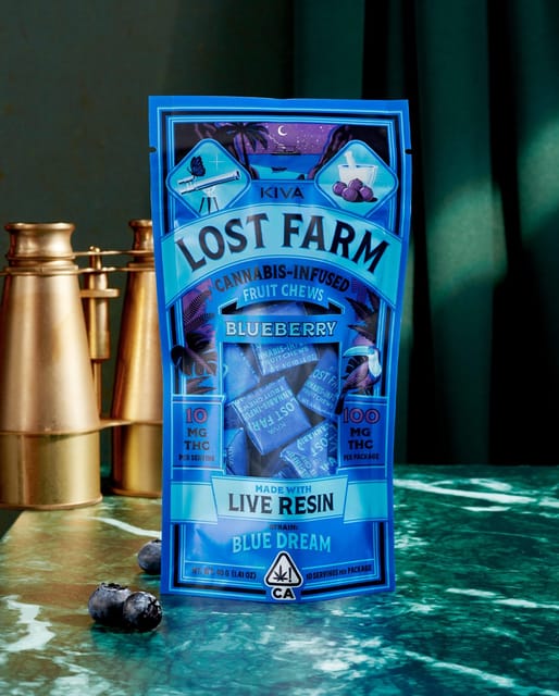 Kiva: Lost Farm Blueberry X Blue Dream Chews