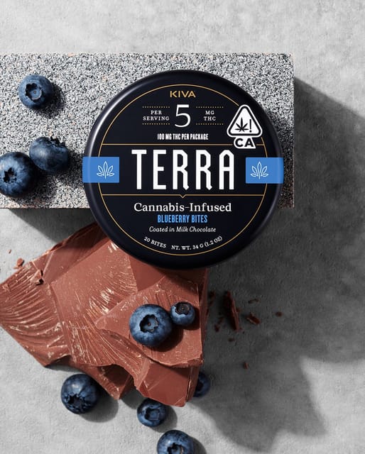 Kiva: Terra Blueberries Milk Bites