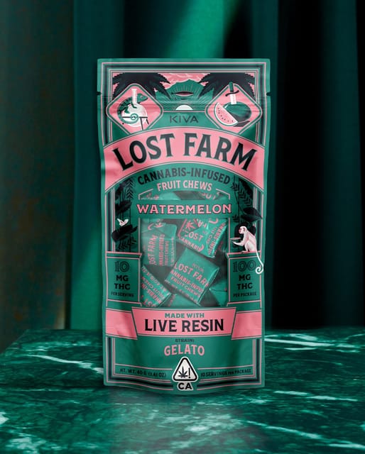Kiva: Lost Farm Watermelon X Gelato Chews