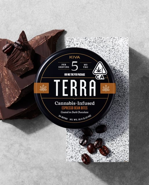 Kiva: Terra Espresso Beans Dark Bites