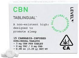 Tablingual SLEEP CBN - Level -  - $25 - Edibles