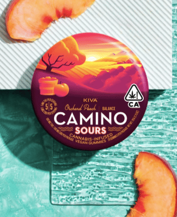 Kiva Confections — Camino Sour Orchard Peach Gummies