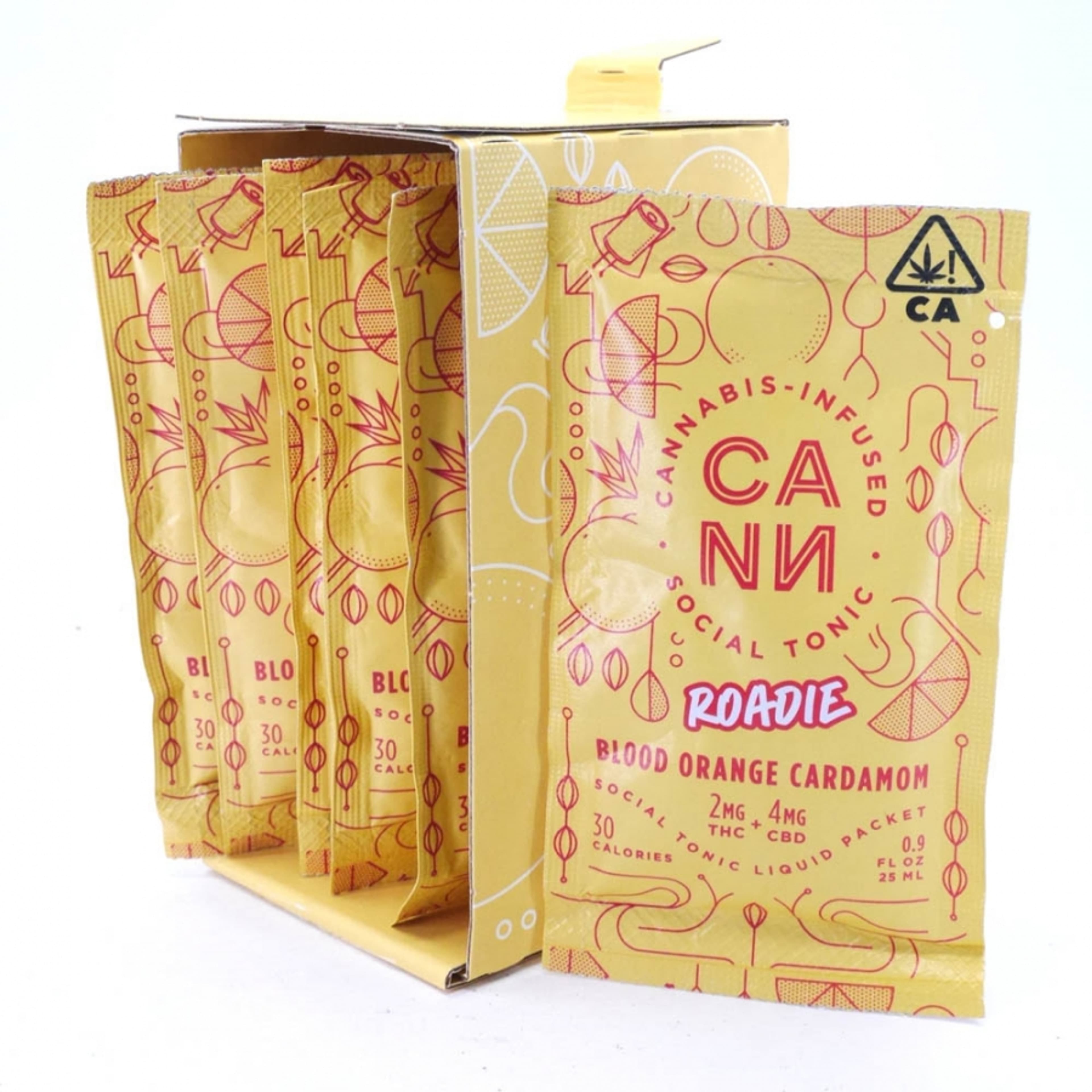 Blood Orange Cardamon 8 pack Tonic Mix - Roadies - CANN - R Blood Orange - $26 - Drinks