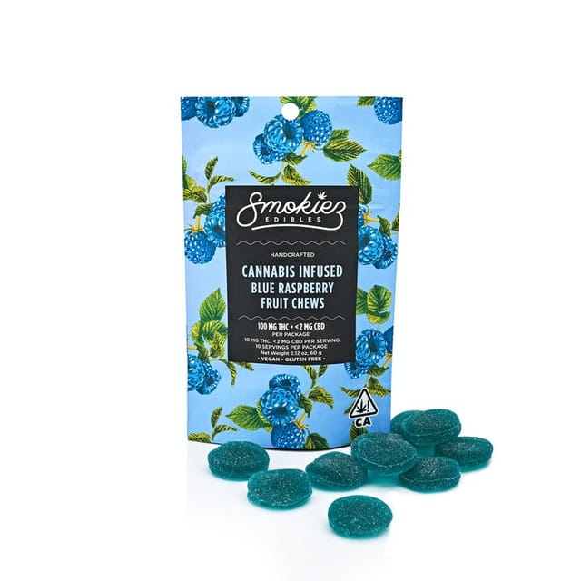 Smokiez Edibles — Blue Raspberry Fruit Chews