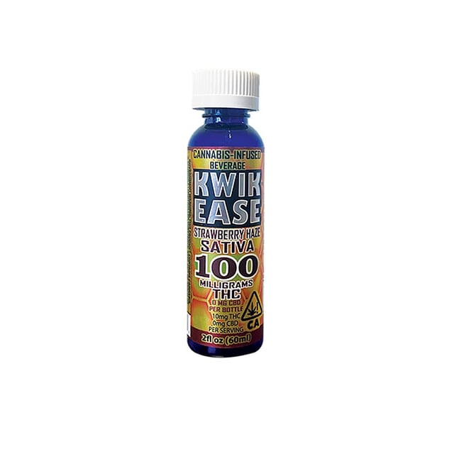 Manzanita Naturals: Kwik Ease Strawberry Haze Beverage