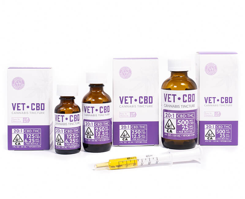 $38.79 / 71.83 - Vet CBD Tinctures - VetCBD - 250:25 Red Box CBD:THC 2oz - $50 - Wellness