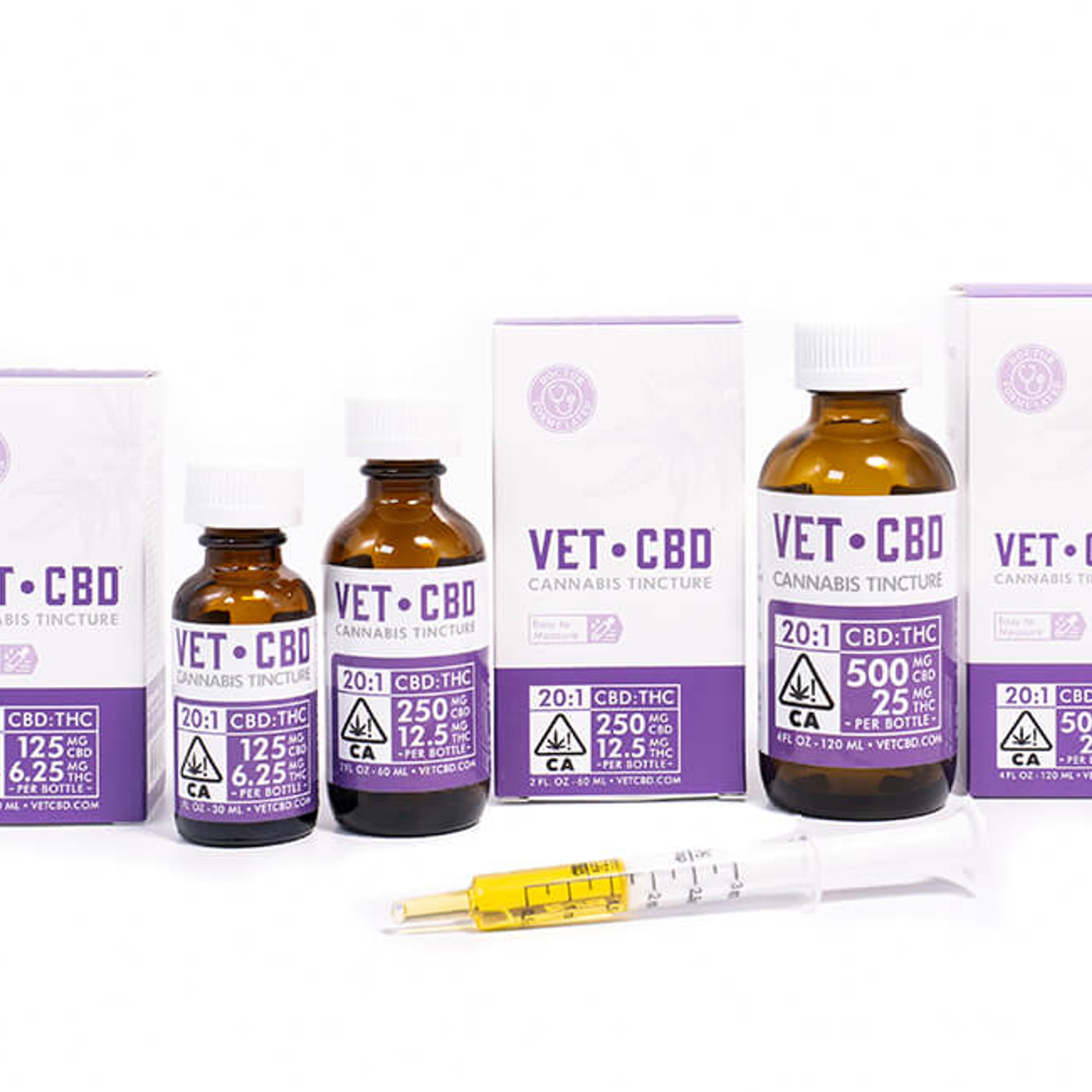 $38.79 / 71.83 - Vet CBD Tinctures - VetCBD - 250:25 Red Box CBD:THC 2oz - $50 - Wellness