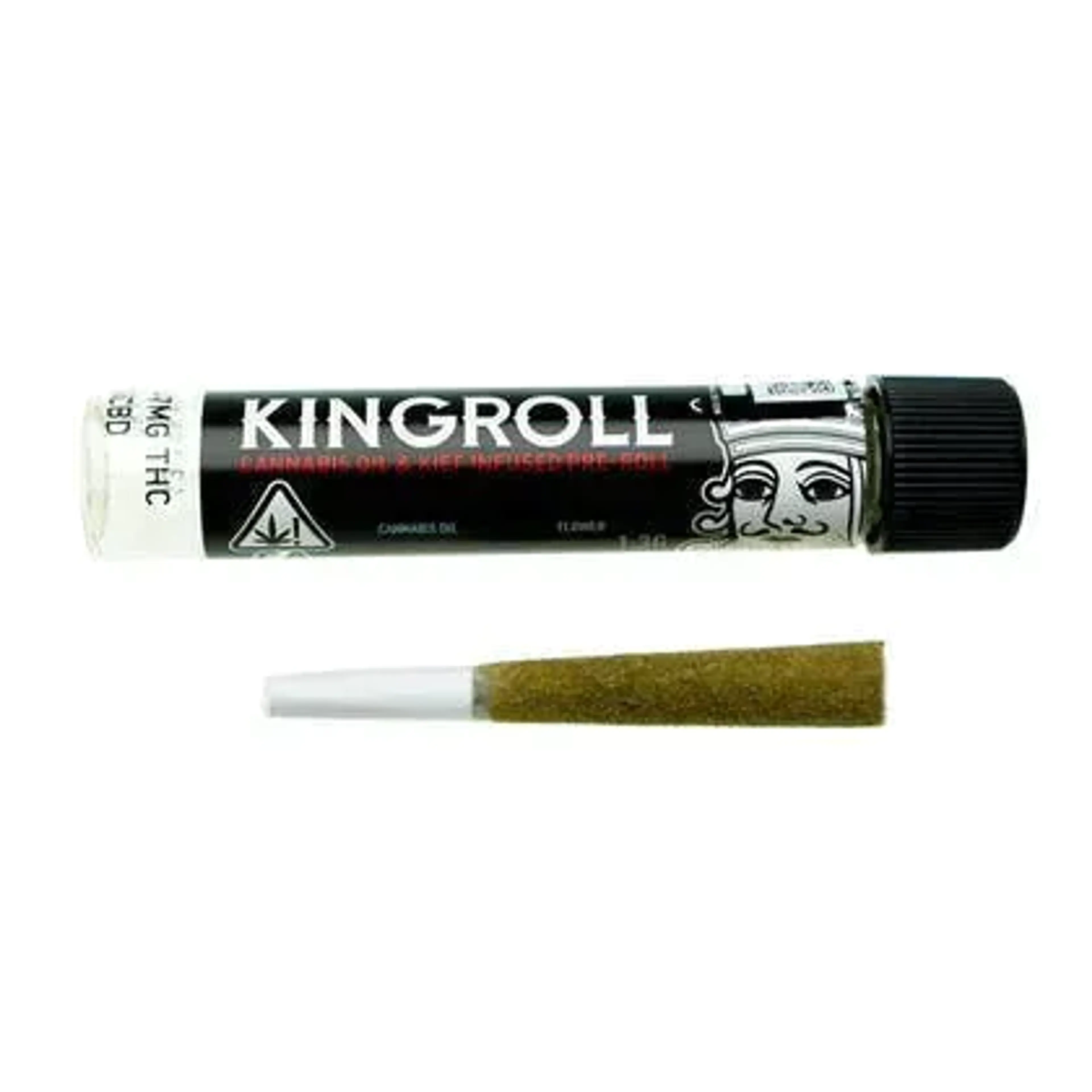 KingRoll | 1.3g - Cannalope AK x Cannalope Kush - Infused Pre-Roll - Indica - KingRoll - - $16 - Pre-Rolls
