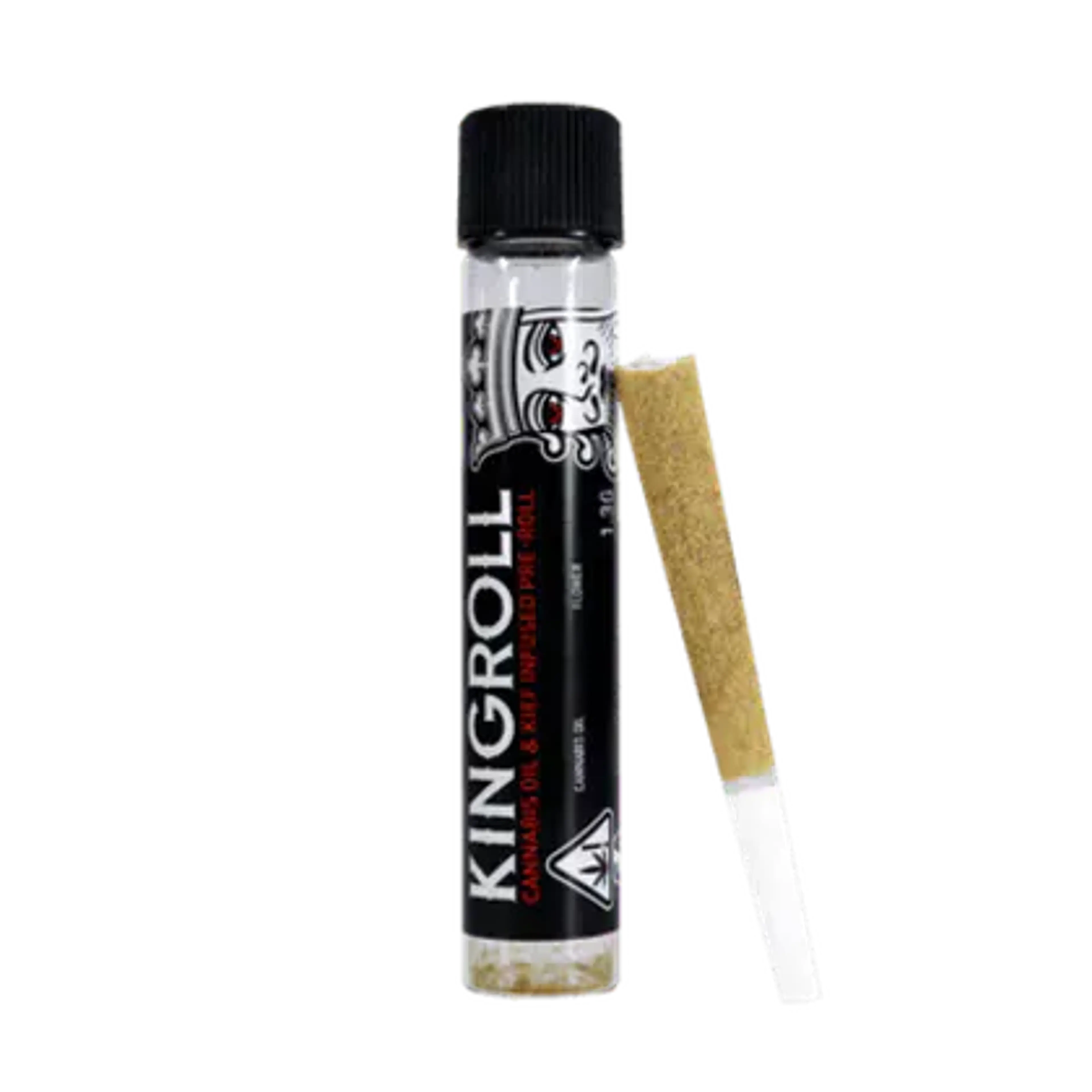 KingRoll | 1.3g - Cannalope AK x Cannalope Kush - Infused Pre-Roll - Indica - KingRoll - - $16 - Pre-Rolls