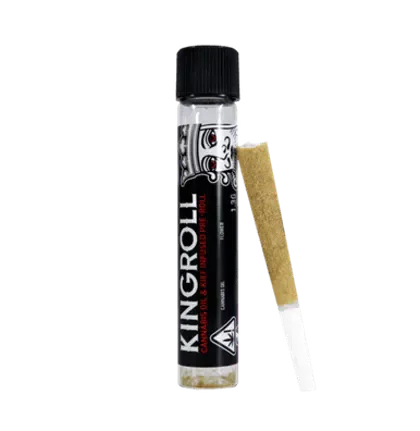 KingRoll | 1.3g - Cannalope AK x Cannalope Kush - Infused Pre-Roll - Indica
