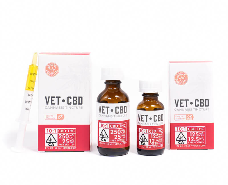 $38.79 / 71.83 - Vet CBD Tinctures - VetCBD - 250:25 Red Box CBD:THC 2oz - $50 - Wellness