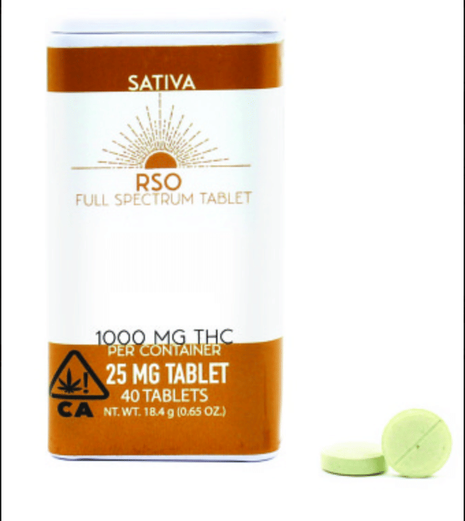 Emerald Bay Extracts: Blue Dream - 25mg RSO Tablets - Emerald Bay Extracts -  - $57 - Tablets & Capsules