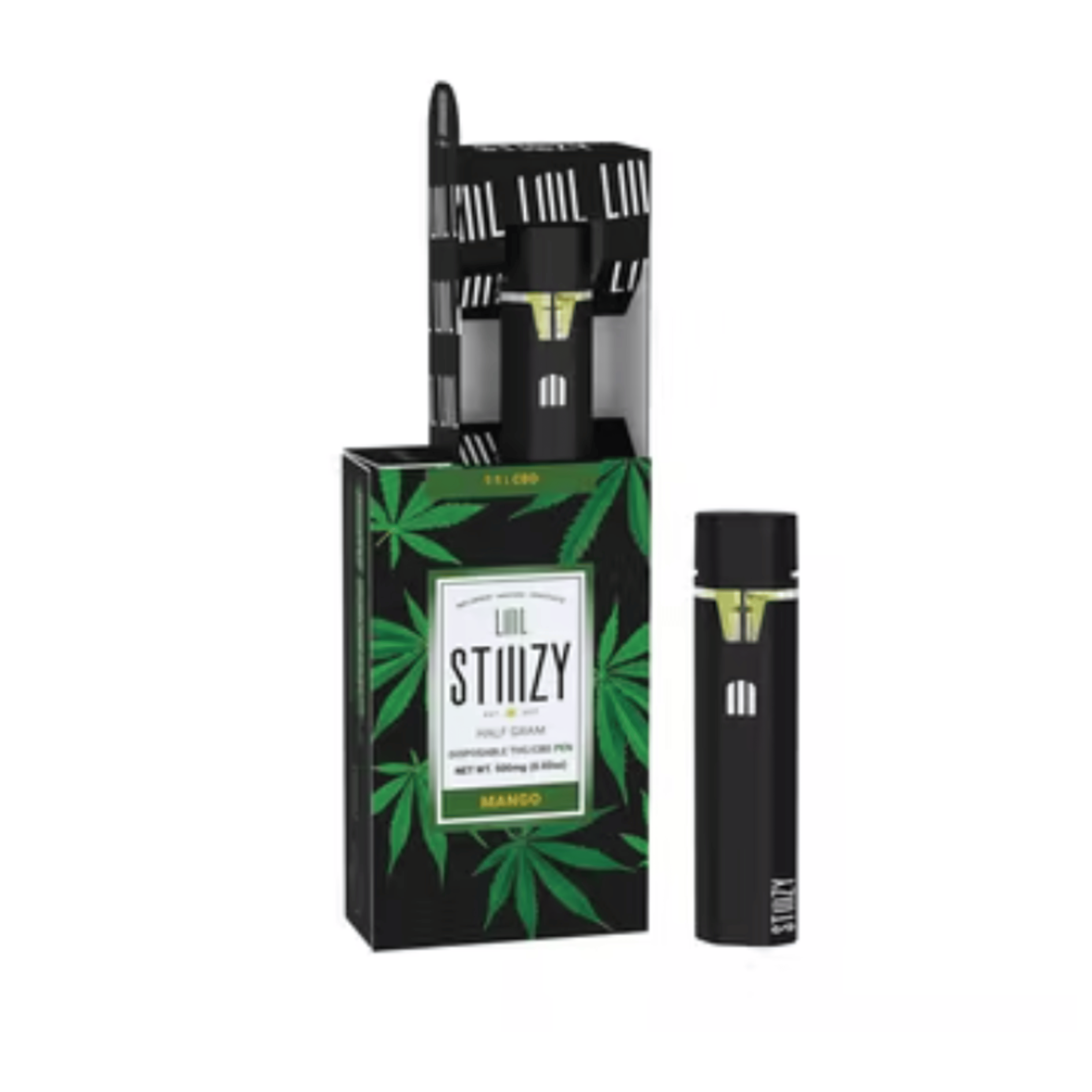 Stiiizy: Liiil - Mango (1:1) 500mg Ready-to-Use Vape Pen - Stiiizy - - $30 - All-In-One Pens