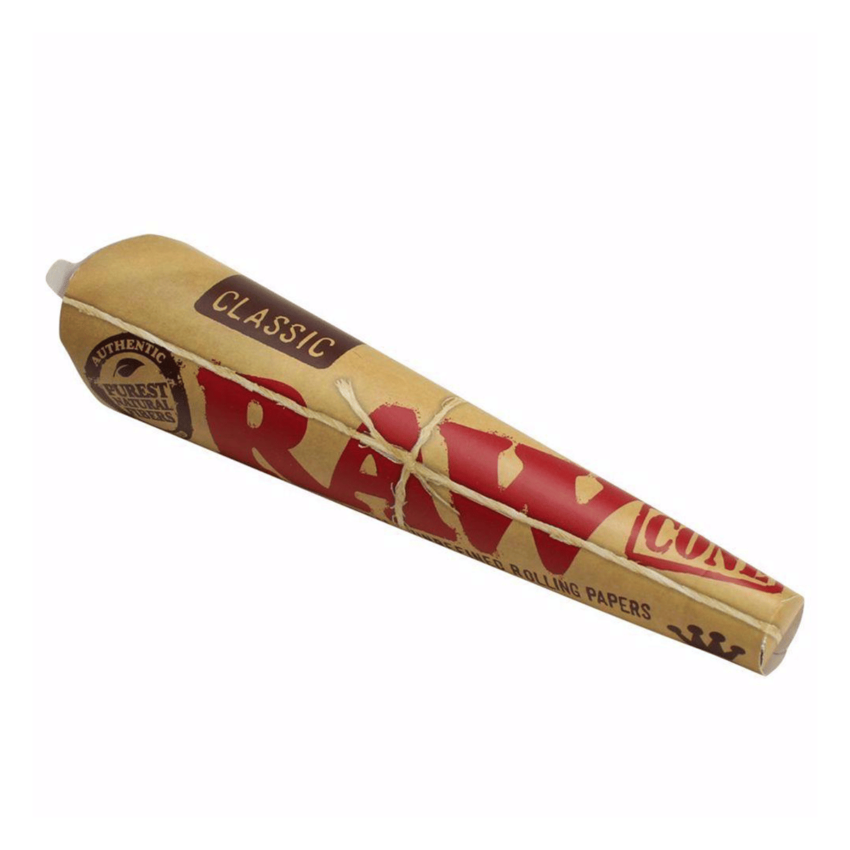 RAW King Size | 3pk | Classic Pre-Rolled Cones - Raw -  - $3 - Paraphernalia
