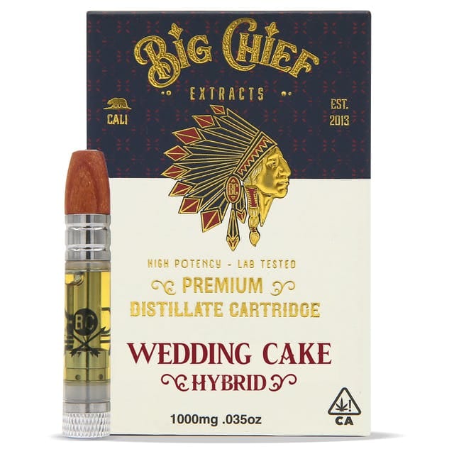 $31.22 Wedding Cake Cartridge 1G - Big Chief -  - $22.49 - Vaporizers