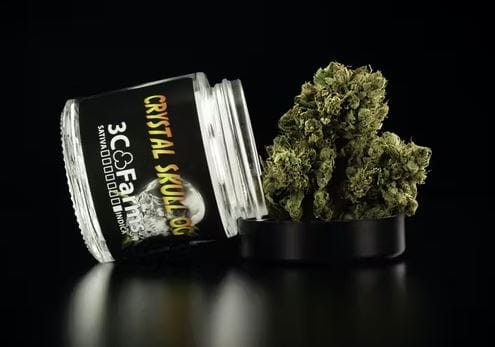 3C Farms - Crystal Skull OG  3.5G - 3C Farms - 3C Farms - Crystal Skull OG  3.5G - $60 - Flower