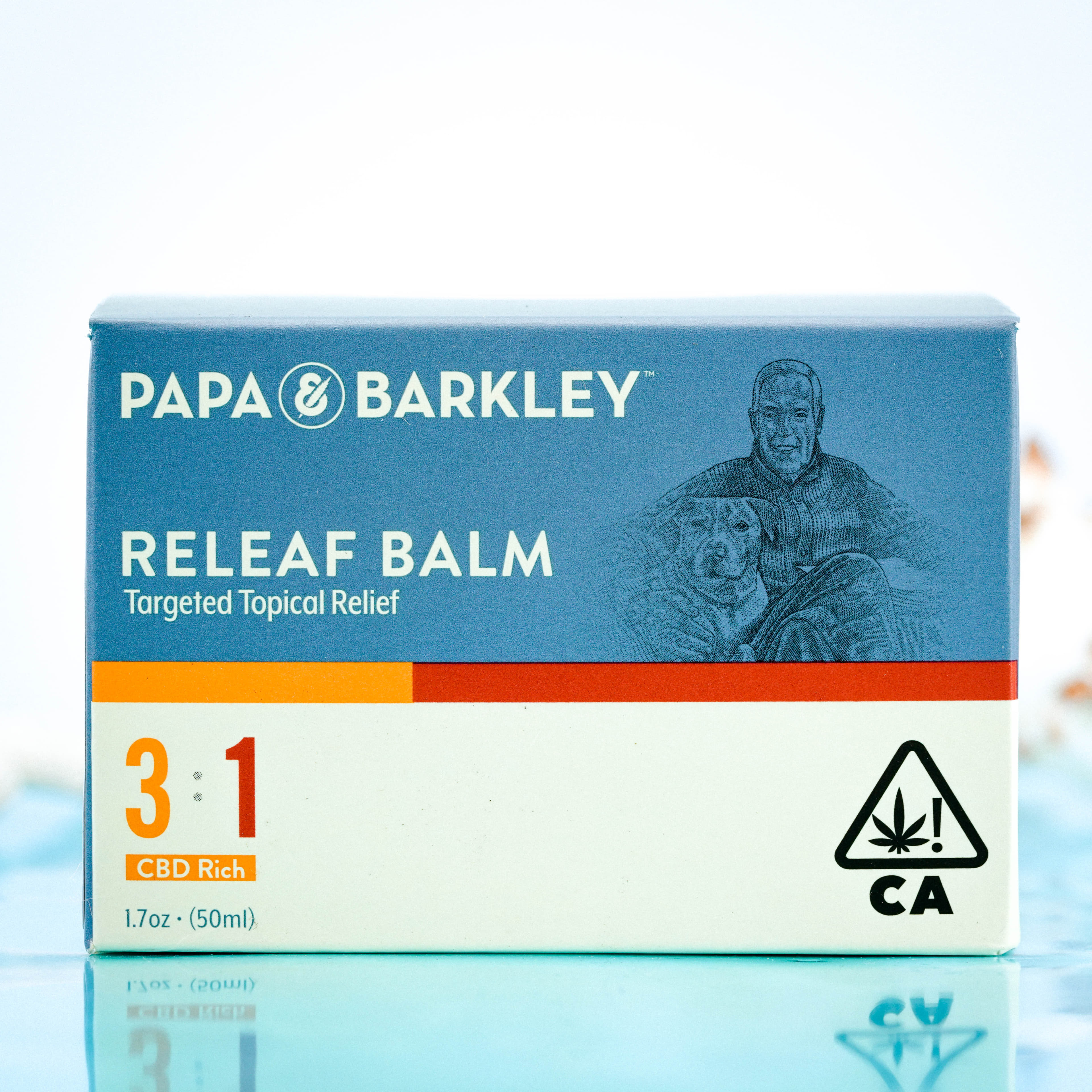 CBD RICH 3:1 (CBD:THC) Releaf BALM 50ml - Papa & Barkley - - $115.99 - Topical