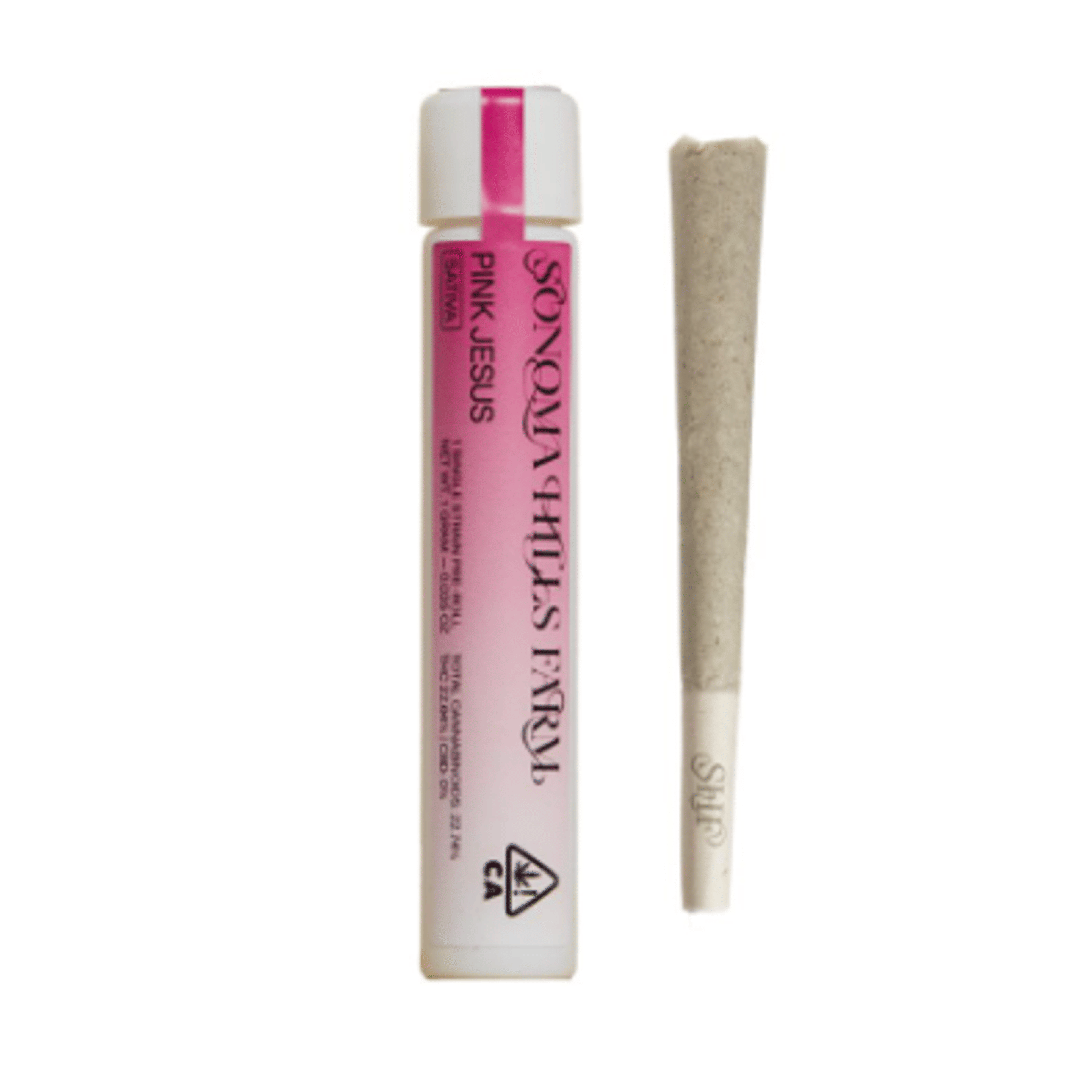 Pink Jesus Preroll 1g - Sonoma Hills Farm - - $10 - Preroll