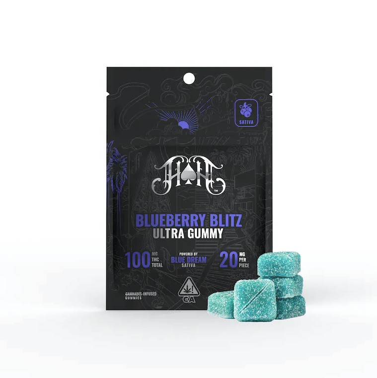 Heavy Hitters Gummies | Blueberry Blitz - Heavy Hitters -  - $18 - Edibles