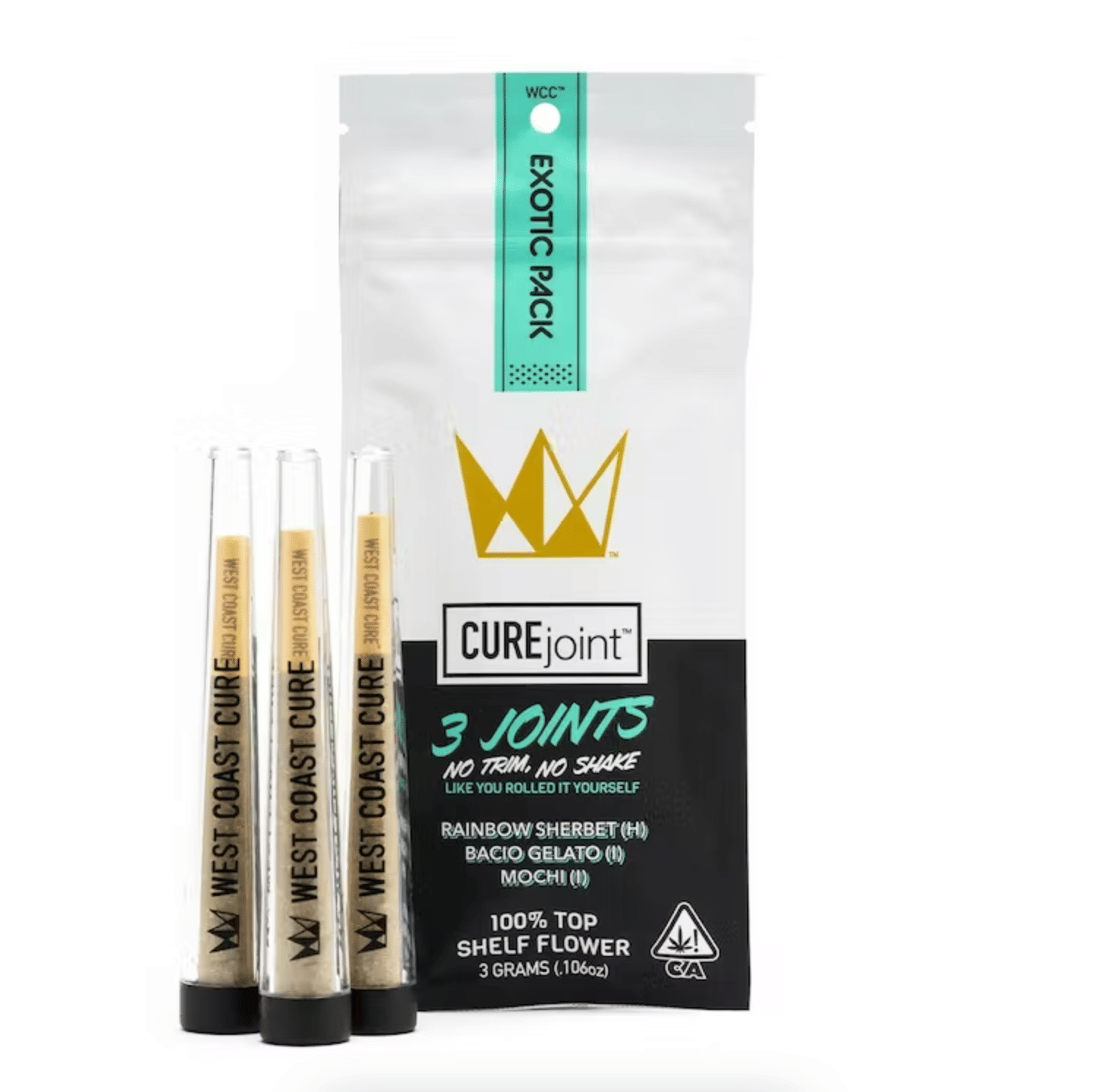 The Exotic pack (3pk) - West Coast Cure -  - $32.50 - Pre-Rolls
