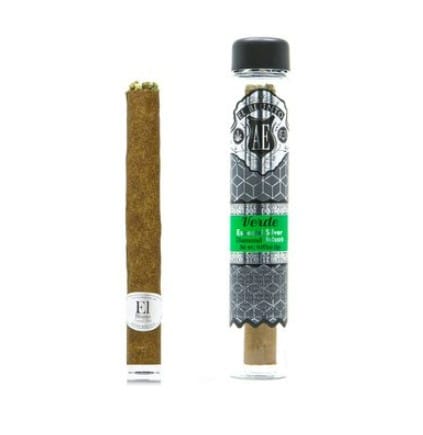 $25.68 El Blunto Verde Especial Silver Diamond infused  1.65G Joint - El Blunto -  - $18.50 - Pre-Rolls