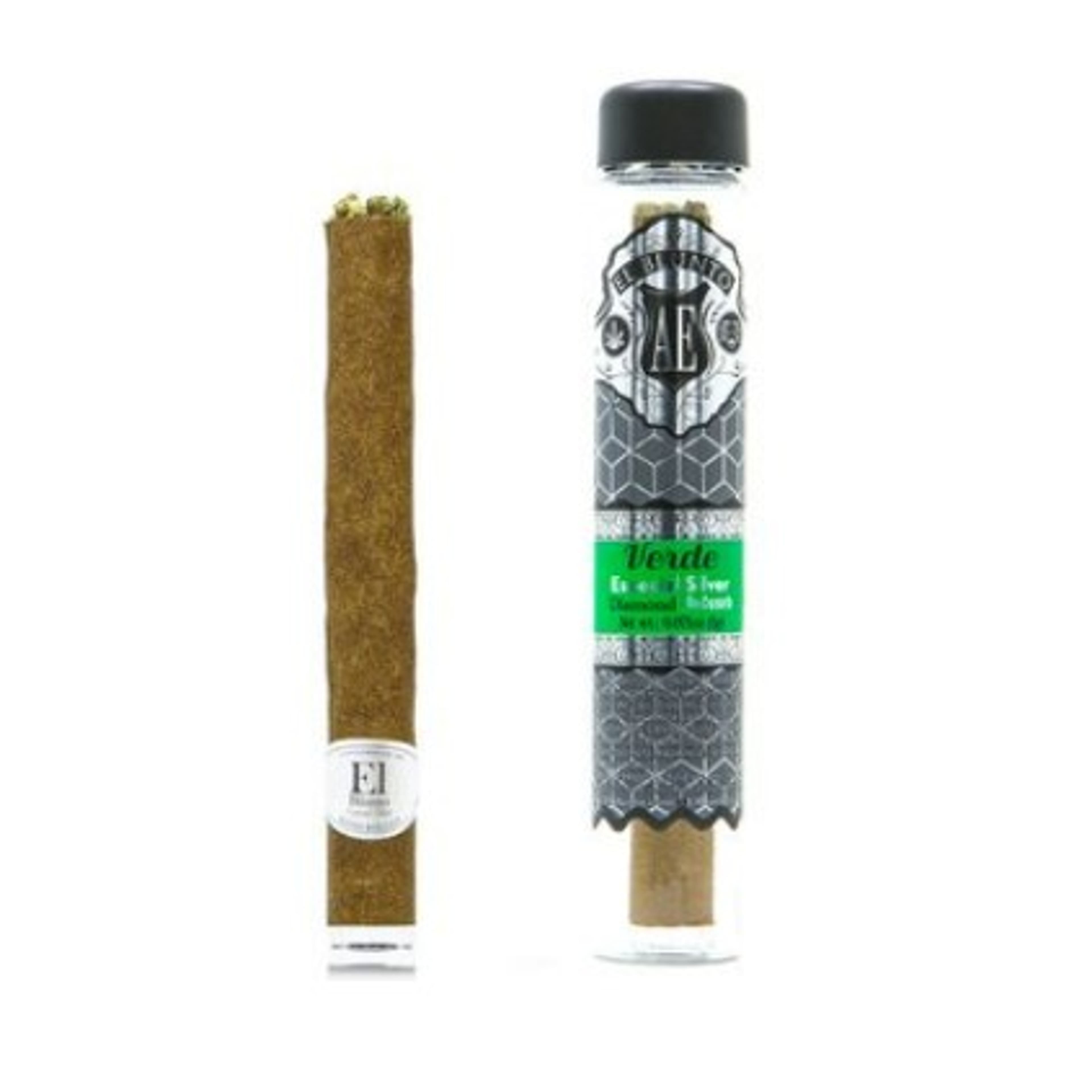 $25.68 El Blunto Verde Especial Silver Diamond infused 1.65G Joint - El Blunto - - $18.50 - Pre-Rolls