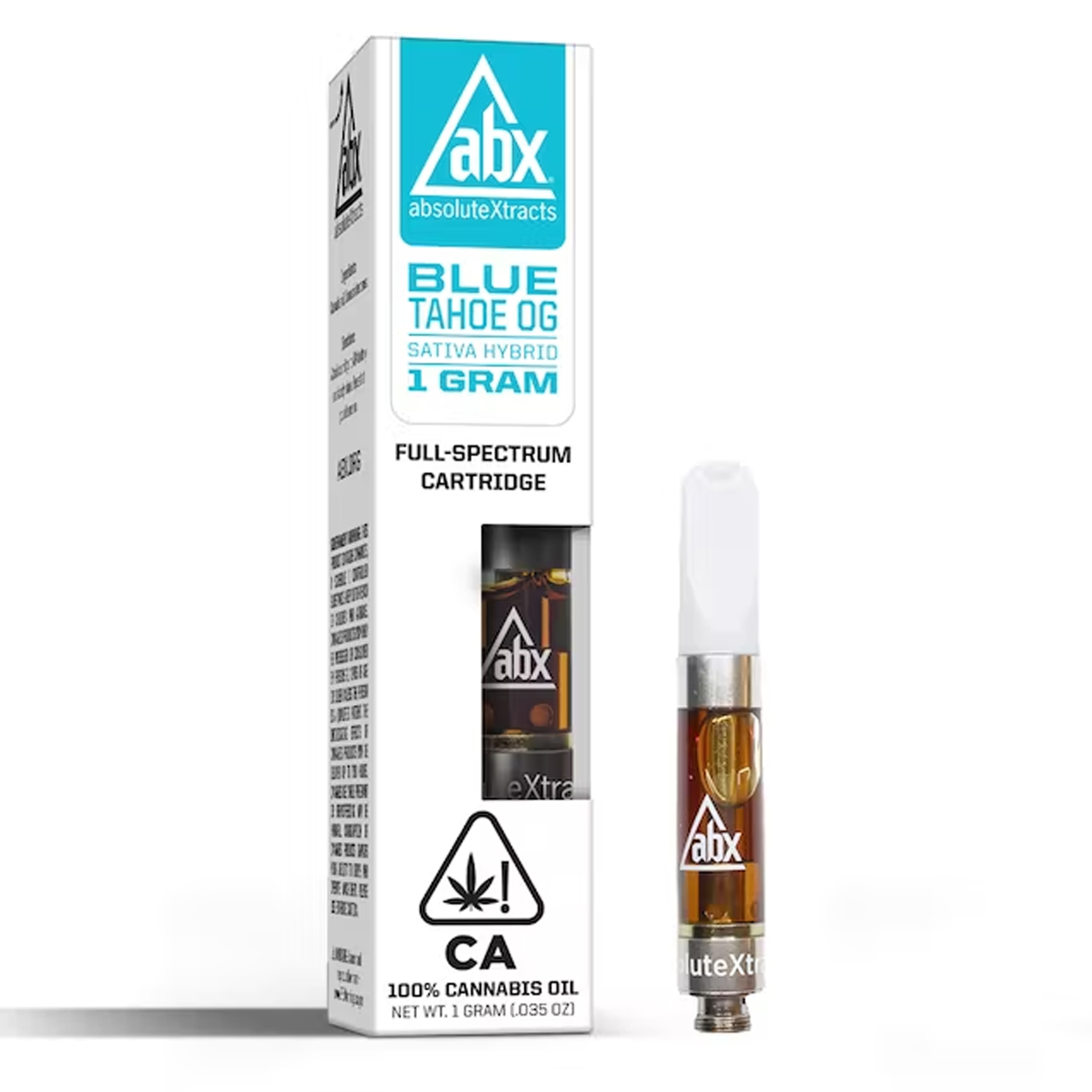Blue Tahoe OG (S/H) ABX 1g Full Spectrum - AbsoluteXtracts - Blue Tahoe OG (H) - $32 - Vape Cartridge
