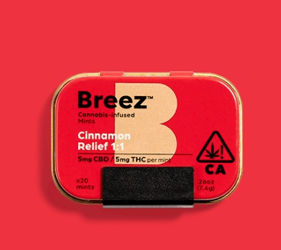 Cinnamon Relief 1:1 Mints - Breez -  - $21 - Capsules