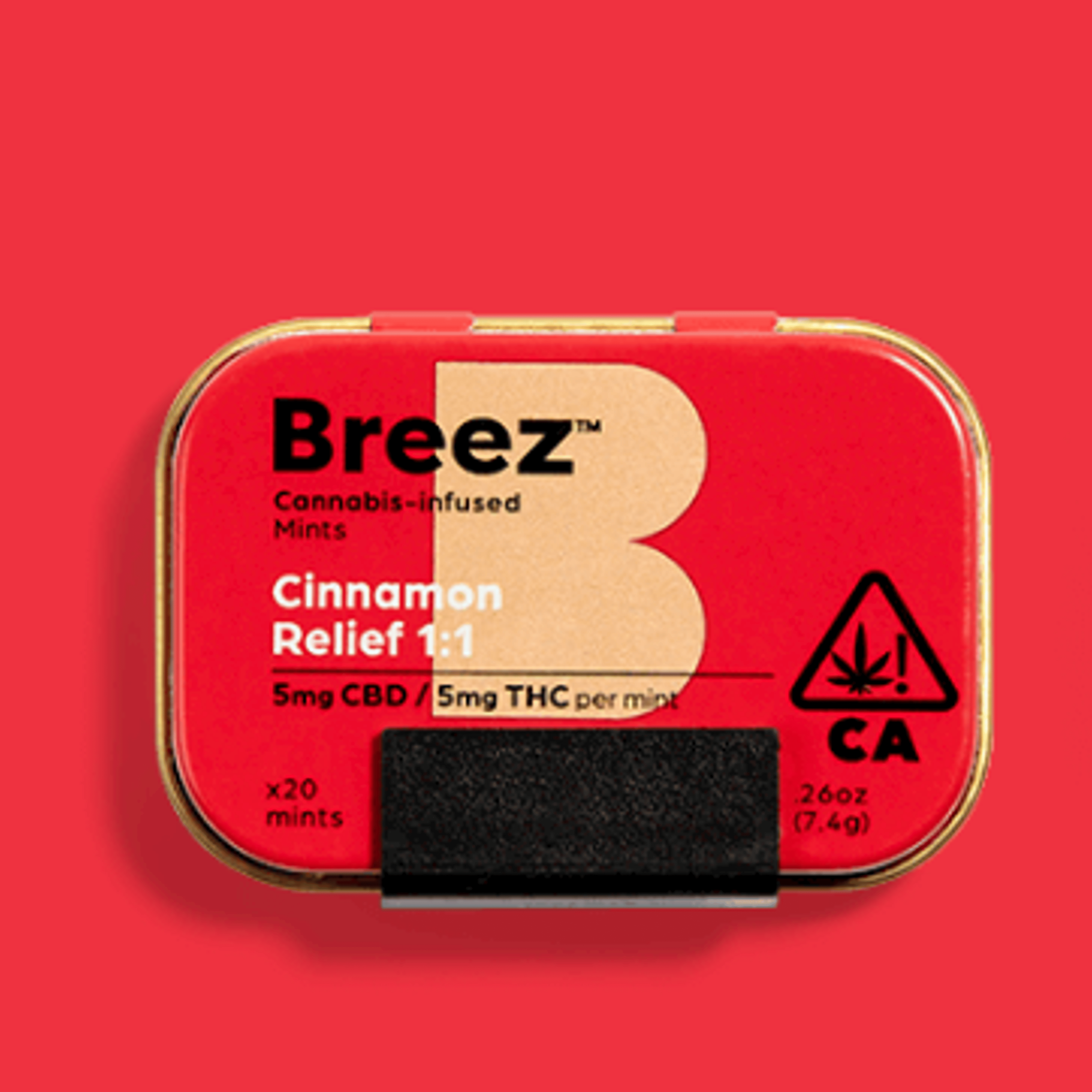 Cinnamon Relief 1:1 Mints - Breez - - $21 - Capsules