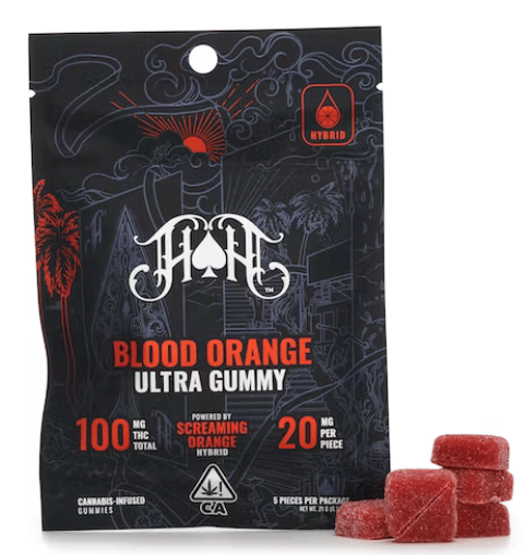 Blood Orange 100MG Gummies