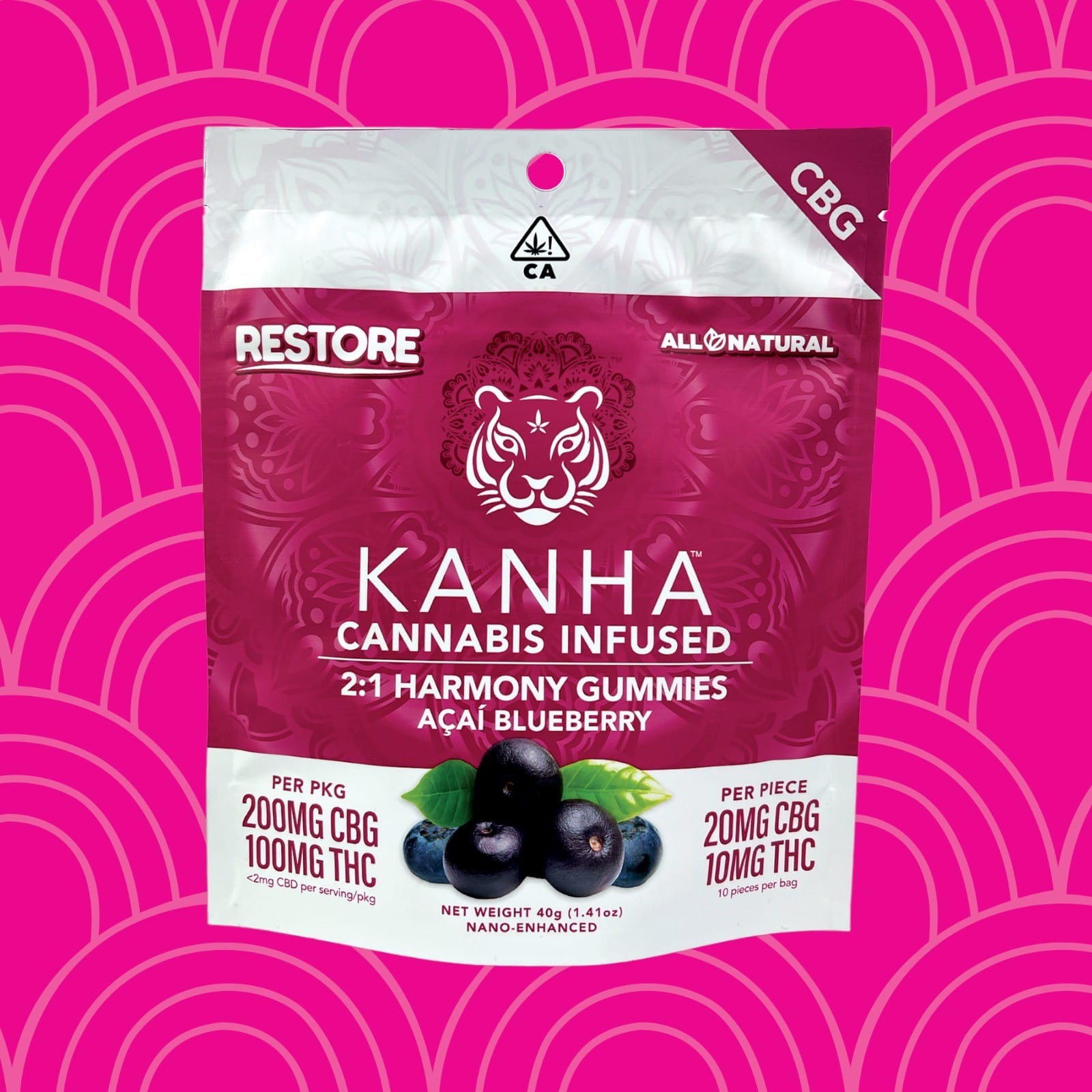 KANHA: Harmony Acai Blueberry - Nano