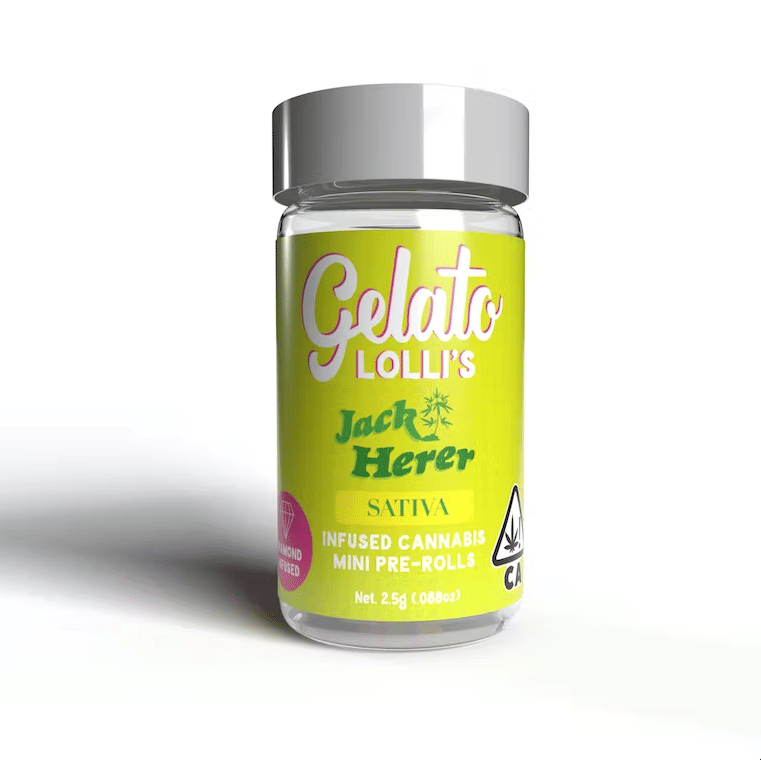 Gelato Lolli's | .6gx5pk - Jack Herer - Pre-Rolls - Sativa - Gelato -  - $33.50 - Pre-Rolls