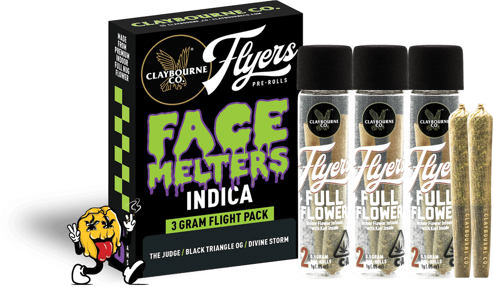 Face Melter 3G Variety Pack Preroll - Claybourne Co. -  - $21.45 - Preroll