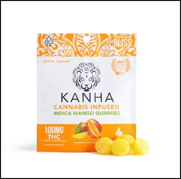 Mango Gummies 100mg - Kanha -  - $15 - Edible