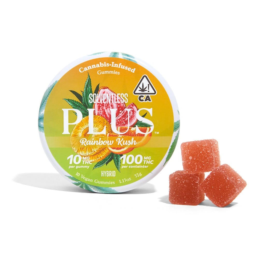 Rainbow Kush (H) Strain Specific Gummies - Plus - Rainbow Kush (H) - $18 - Edibles