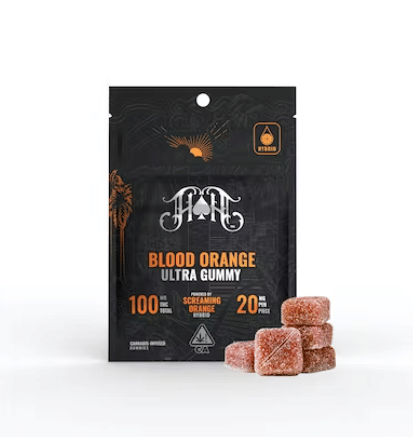 THC Gummy Pack: Blood Orange - 100MG - Heavy Hitters -  - $20 - Edibles