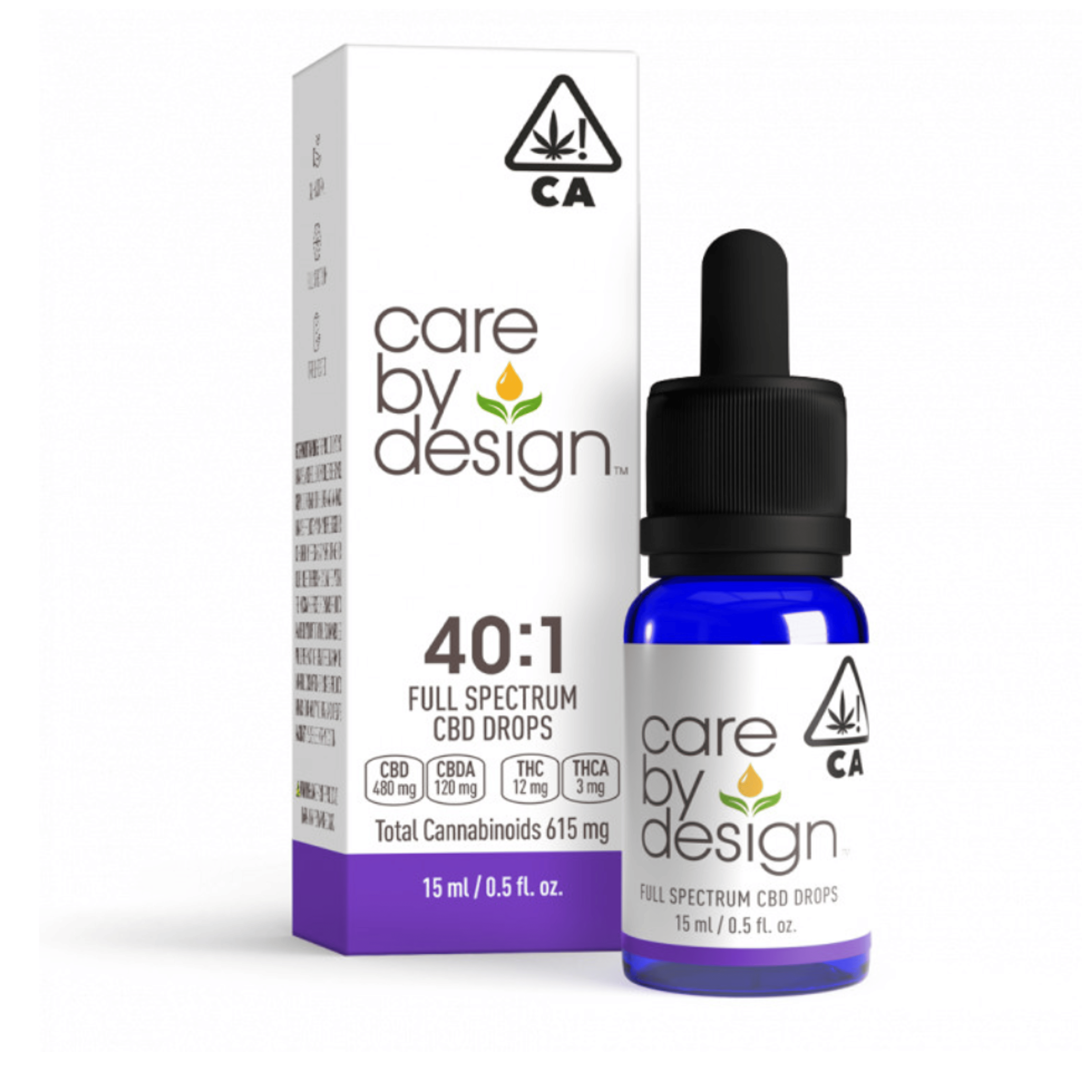 Care By Design: 40:1 Sublingual Drops (15ml) - Refresh - Care By Design - - $60 - Tinctures