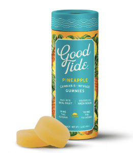 Pineapple Hash Rosin Gummies 100mg