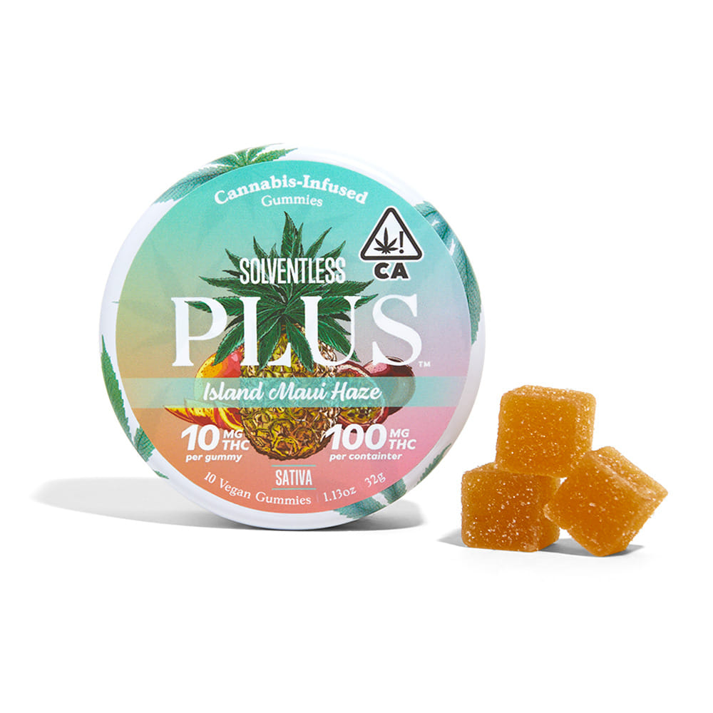 Island Maui Haze Gummies - Plus Gummies - 10 Piece - $20 - Edibles
