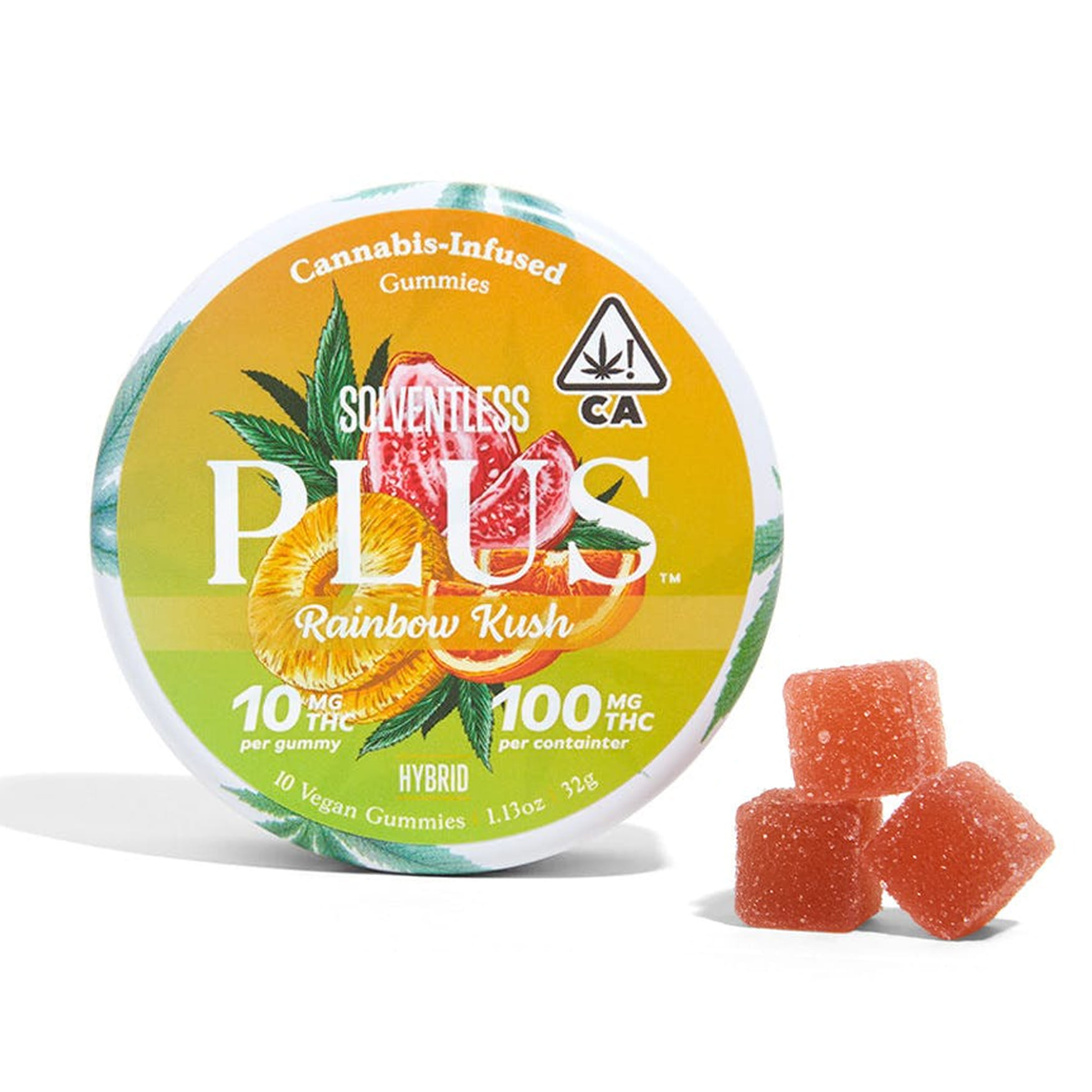 Rainbow Kush (H) Plus Solventless Gummies - Plus Products - Rainbow Kush (H) - $18 - Edibles